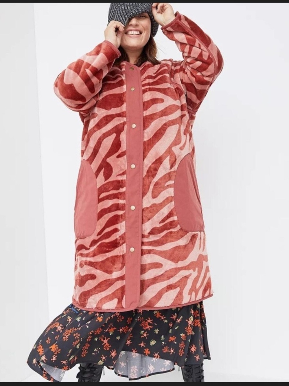 Anthropologie Margot Reversible Sherpa Coat
$200 spring cozy casual boho summer